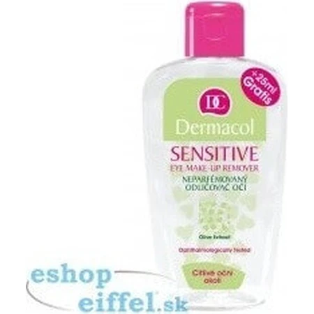DERMACOL SENSITIVE Eye Makeup Remover 1×150 мл, засіб для зняття макіяжу з очей: ціни та характеристики
