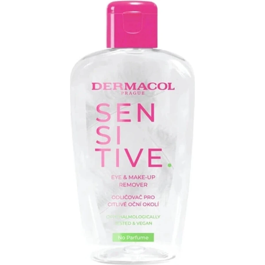 DERMACOL SENSITIVE Eye Makeup Remover 1×150 мл, засіб для зняття макіяжу з очей: ціни та характеристики