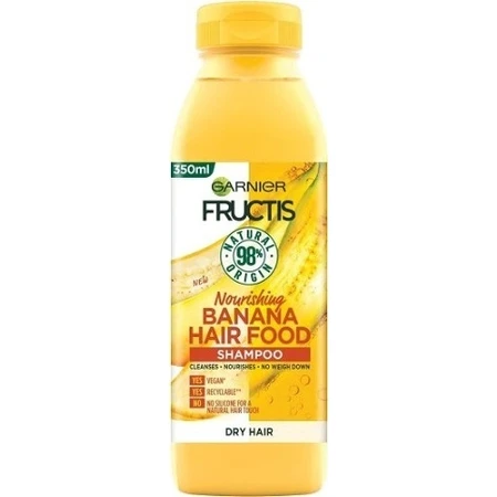 Garnier Fructis Hair Food Банановий шампунь для волосся 1×350 мл, шампунь: ціни та характеристики