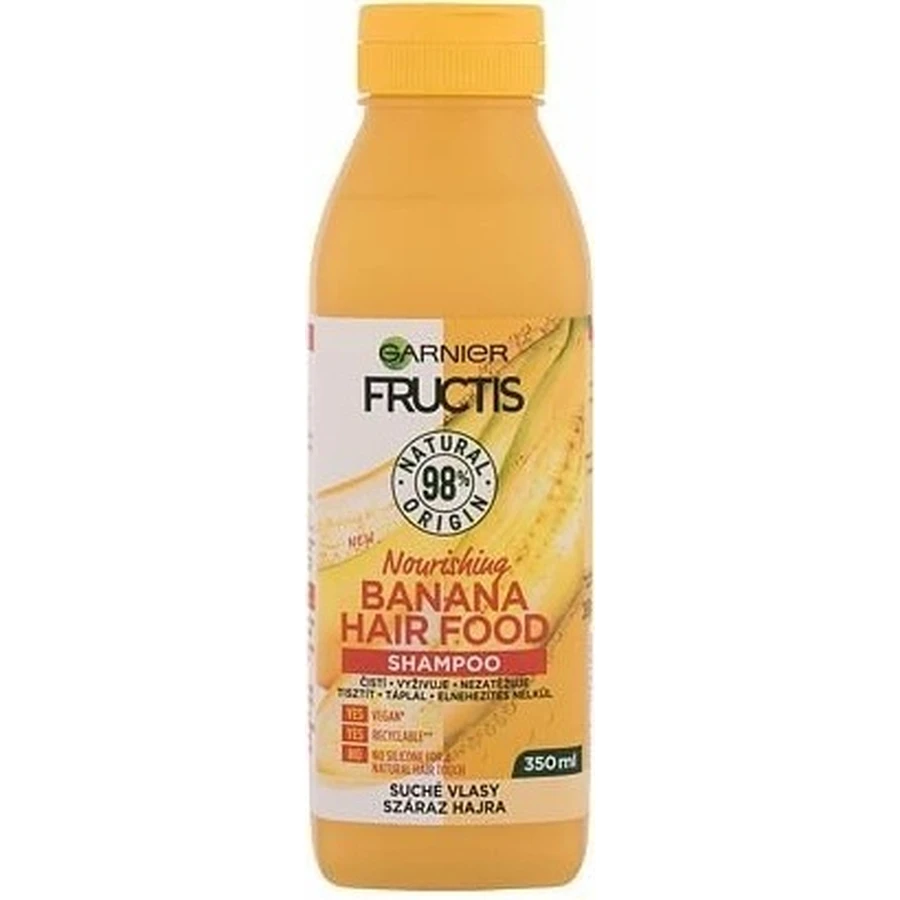 Garnier Fructis Hair Food Банановий шампунь для волосся 1×350 мл, шампунь: ціни та характеристики