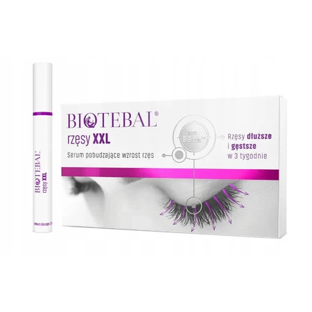 Сироватка для стимуляції росту вій Biotebal Eyelash XXL, 3 мл: ціни та характеристики