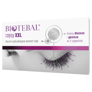 Сироватка для стимуляції росту вій Biotebal Eyelash XXL, 3 мл