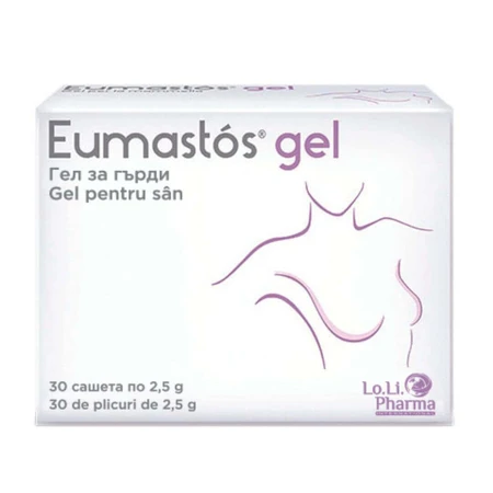 Гель Еумастос Loli Pharma 2.5 г, 30 пакетиков: цены и характеристики