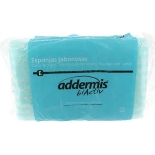 Addermis biActiv E Мыльная губка 1×20 шт, одноразовая