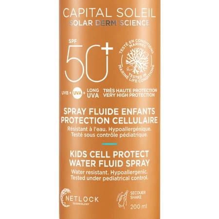 Vichy Capital Soleil Fluid Spray также подходит для чувствительной детской кожи SPF50+ 200 мл: цены и характеристики