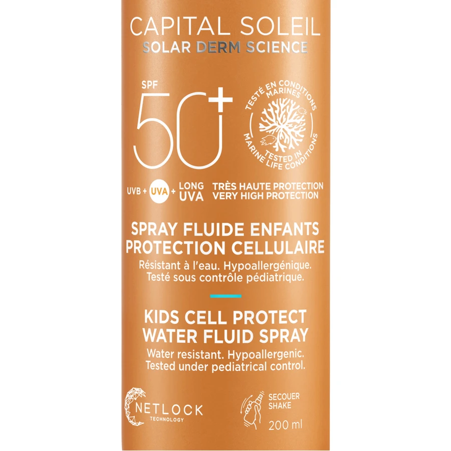 Vichy Capital Soleil Fluid Spray также подходит для чувствительной детской кожи SPF50+ 200 мл: цены и характеристики