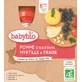 Babybio doypack яблоко, ягоды, клубника 4 x 90 г