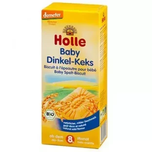 Органічне печиво з пшениці спельти, від 8 місяців, 150 г, Holle Baby