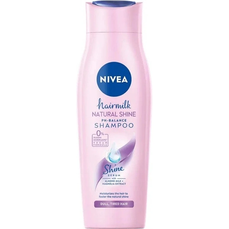 Nivea Молочко для волос Блеск 1×250 мл, ампон: цены и характеристики