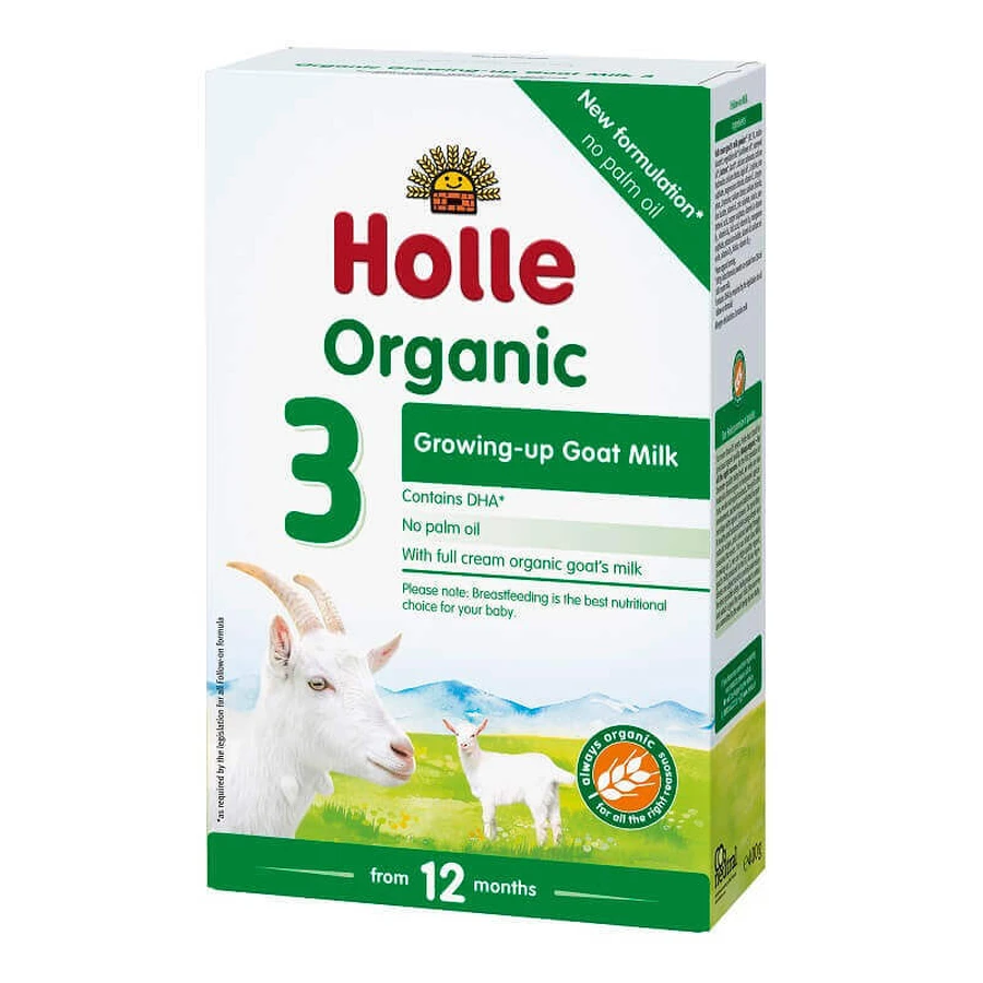 Сухая смесь на основе козьего молока Organic 3, 10 месяцев, 400 гр, Holle Baby Food: цены и характеристики
