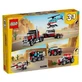Вантажівка-платформа з вертольотом, +7 років, 31146, Lego Creator 3в1