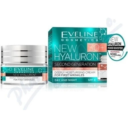 Eveline Hyaluron Clinic Дневной и ночной крем 30+ 1×50 мл, увлажняющий крем от первых морщин: цены и характеристики