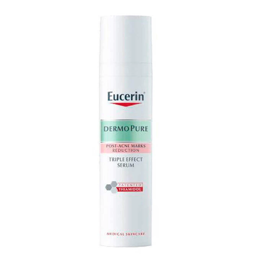 Eucerin Dermo Pure Сыворотка с тройным эффектом против акне, 40 мл: цены и характеристики