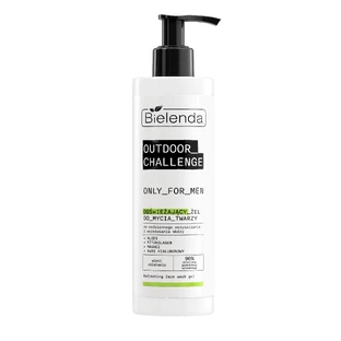 Bielenda Only for Men Outdoor Challenge, освежающее средство для умывания лица, 190 мл