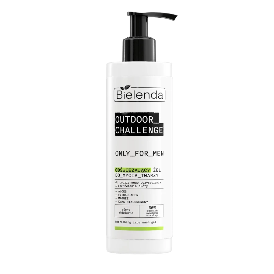 Bielenda Only for Men Outdoor Challenge, освежающее средство для умывания лица, 190 мл: цены и характеристики