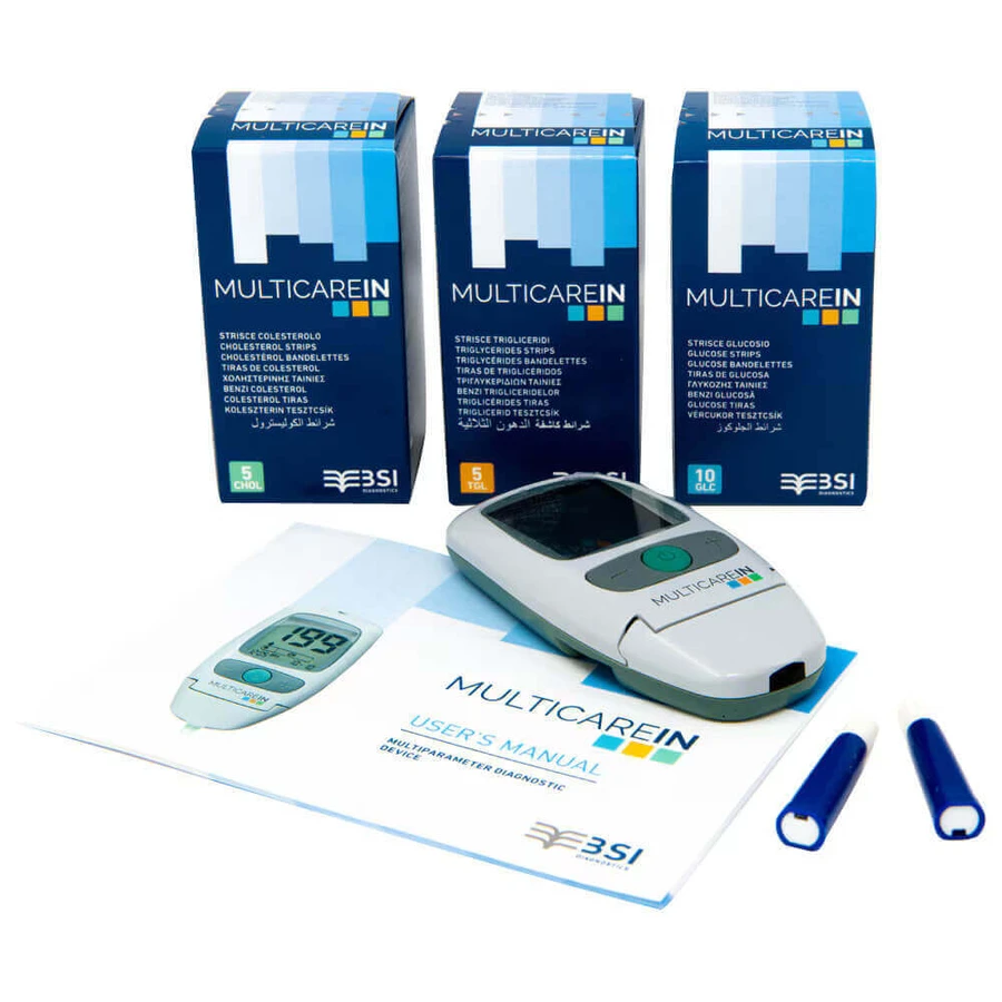 Тесты на триглицериды Biochemical Systems Multicare, 25 шт.: цены и характеристики