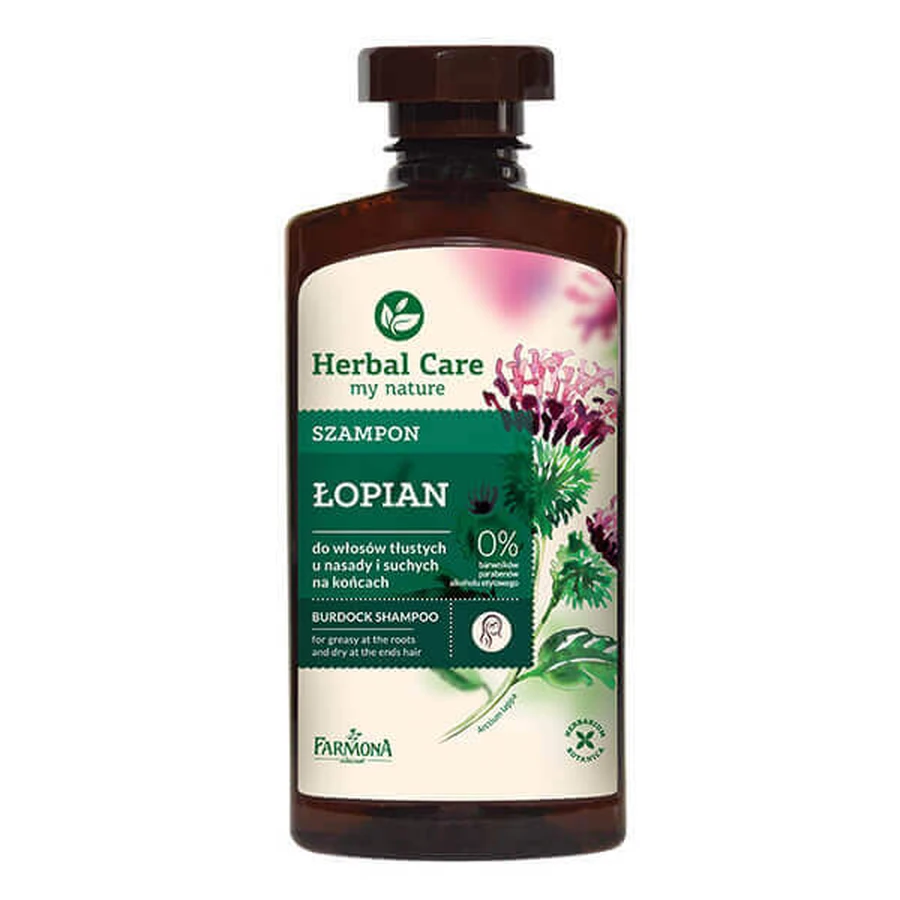 Шампунь Farmona Herbal Care Opian для облисіння біля коріння та сухого волосся, 330 мл: ціни та характеристики