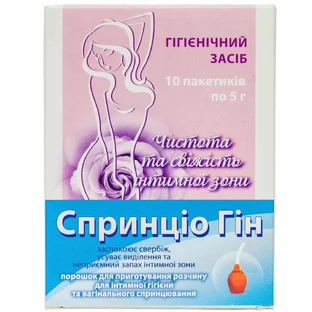 Спринцио Гин 5 г саше, №10