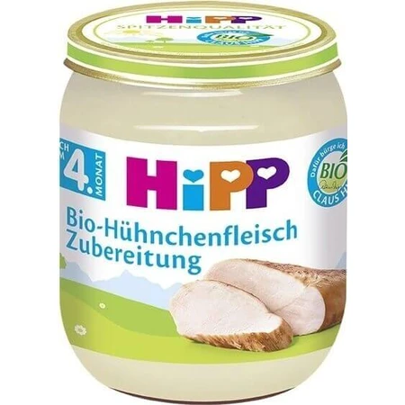 HiPP Мясное пюре БИО Мясное пюре из индейки 1×125 г, мясное пюре для детей: цены и характеристики