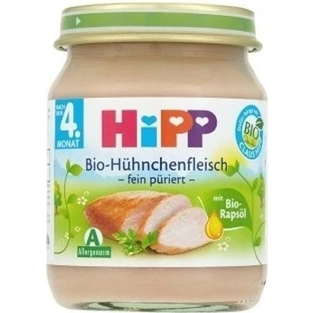 HiPP Мясное пюре БИО Мясное пюре из индейки 1×125 г, мясное пюре для детей: цены и характеристики