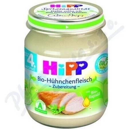 HiPP Мясное пюре БИО Мясное пюре из индейки 1×125 г, мясное пюре для детей: цены и характеристики