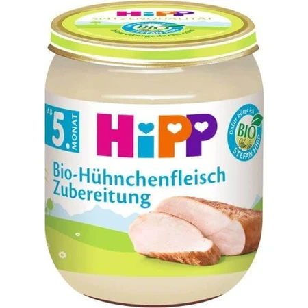 HiPP Мясное пюре БИО Мясное пюре из индейки 1×125 г, мясное пюре для детей: цены и характеристики