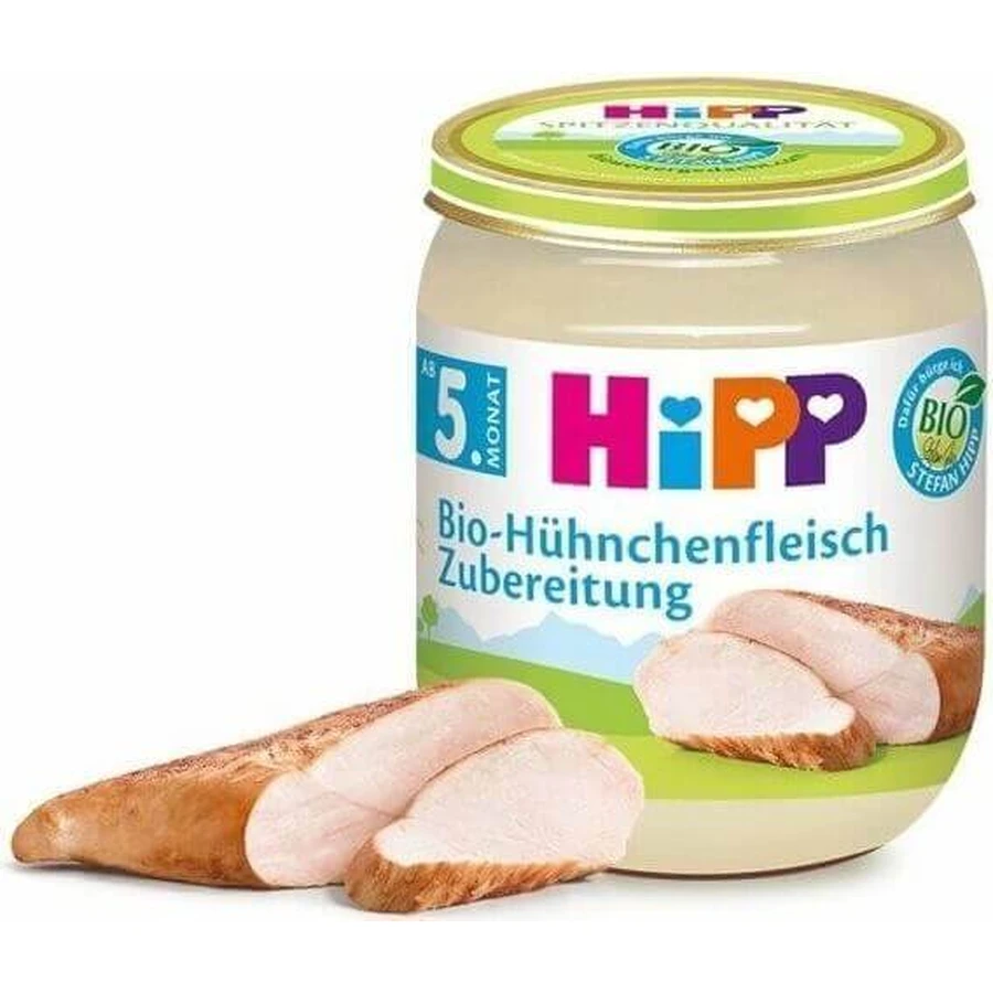 HiPP Мясное пюре БИО Мясное пюре из индейки 1×125 г, мясное пюре для детей: цены и характеристики