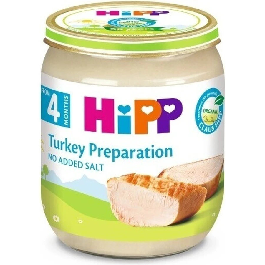 HiPP Мясное пюре БИО Мясное пюре из индейки 1×125 г, мясное пюре для детей: цены и характеристики