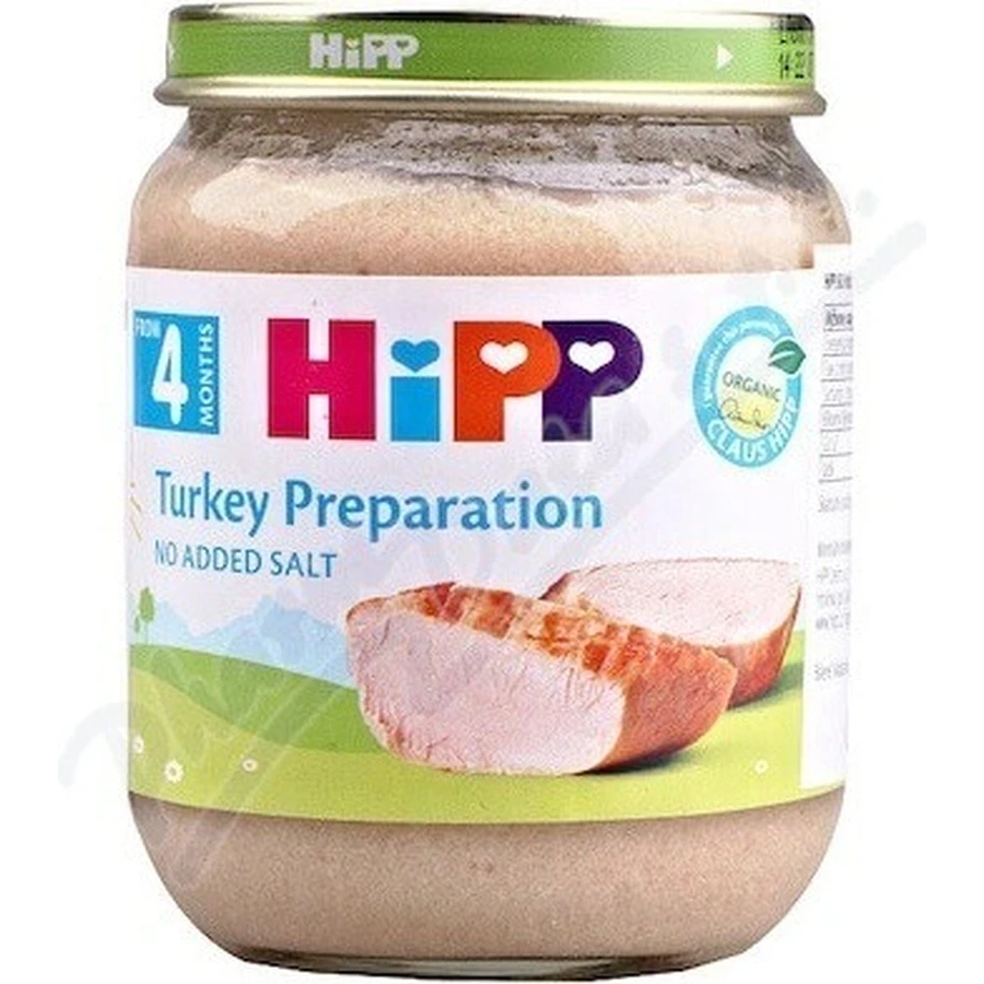 HiPP Мясное пюре БИО Мясное пюре из индейки 1×125 г, мясное пюре для детей: цены и характеристики
