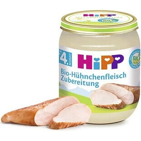 HiPP Мясное пюре БИО Мясное пюре из индейки 1×125 г, мясное пюре для детей: цены и характеристики