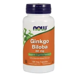 Now Foods Гінкго білоба 60 мг, 120 капсул