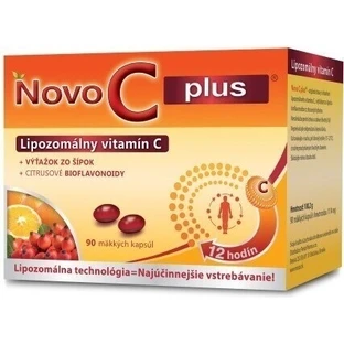 Витамин С Novo C Plus Vitamín C липосомальный, капсулы, 90 шт.