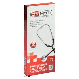 Стетоскоп Dr. Frei S-10 профессиональный, с односторонней головкой