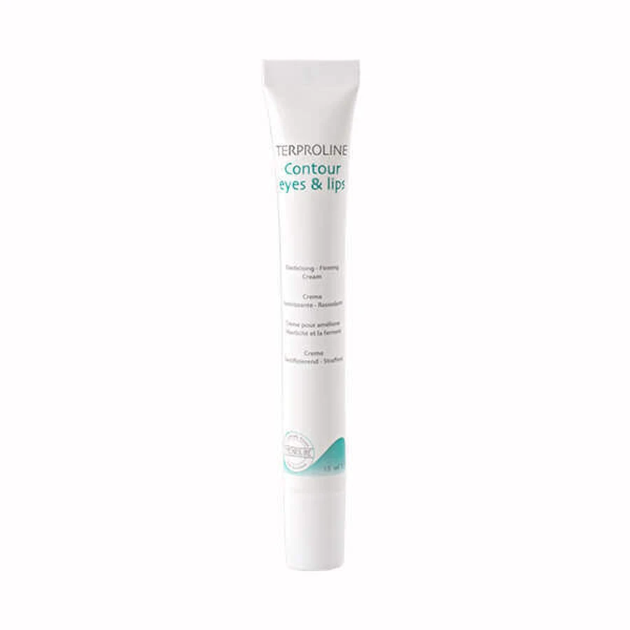 Synchroline Terproline Contour Eyes & Lips, еластичний крем для шкіри навколо очей та губ, 15 мл: ціни та характеристики