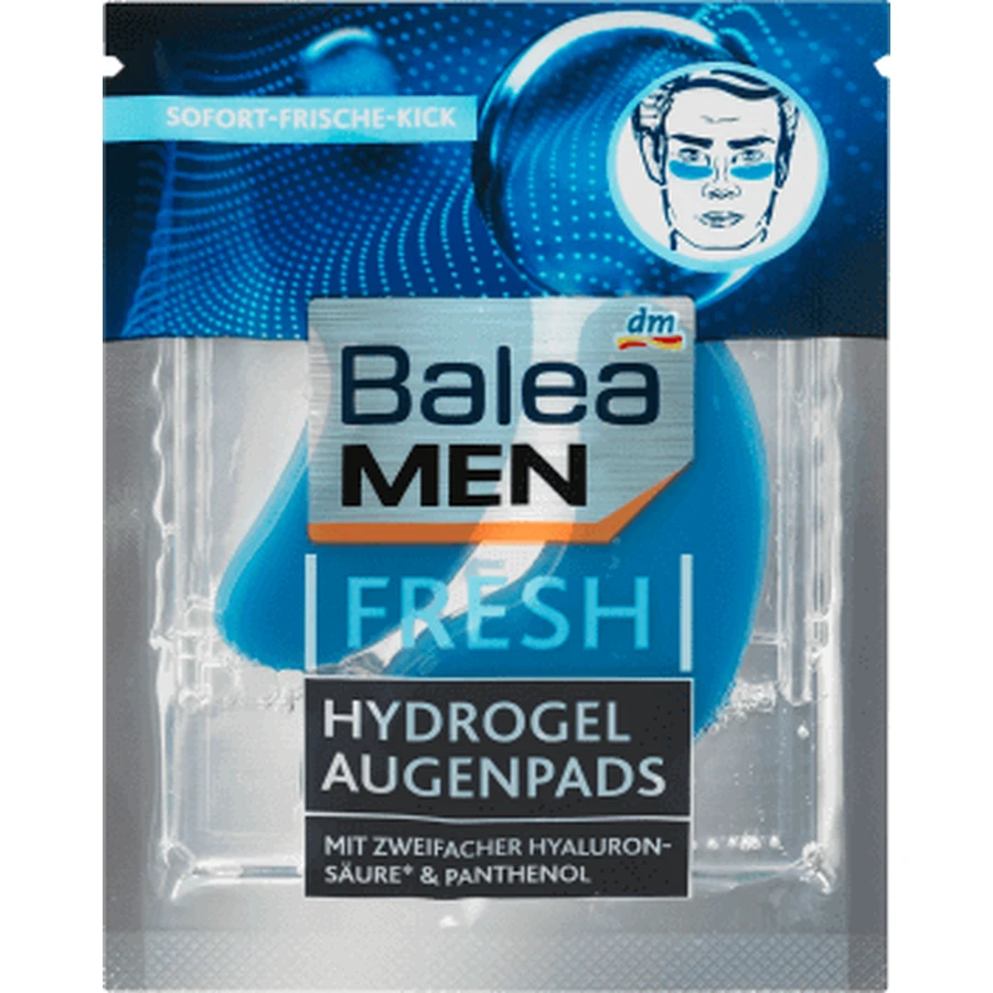 Balea MEN Гідрогелеві подушечки для очей, 2 шт.: ціни та характеристики