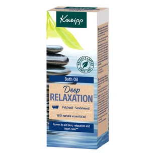 Масло для ванны Kneipp Deep Relaxation с сандалом и пачули, 100 мл