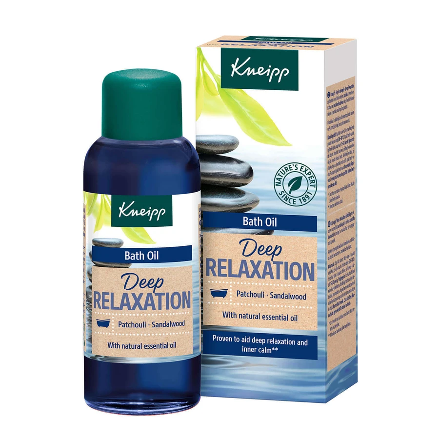 Масло для ванны Kneipp Deep Relaxation с сандалом и пачули, 100 мл: цены и характеристики