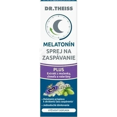 Dr. Theiss Melatonin Sleep Spray PLUS 1×20 мл, спрей з мелатоніном: ціни та характеристики