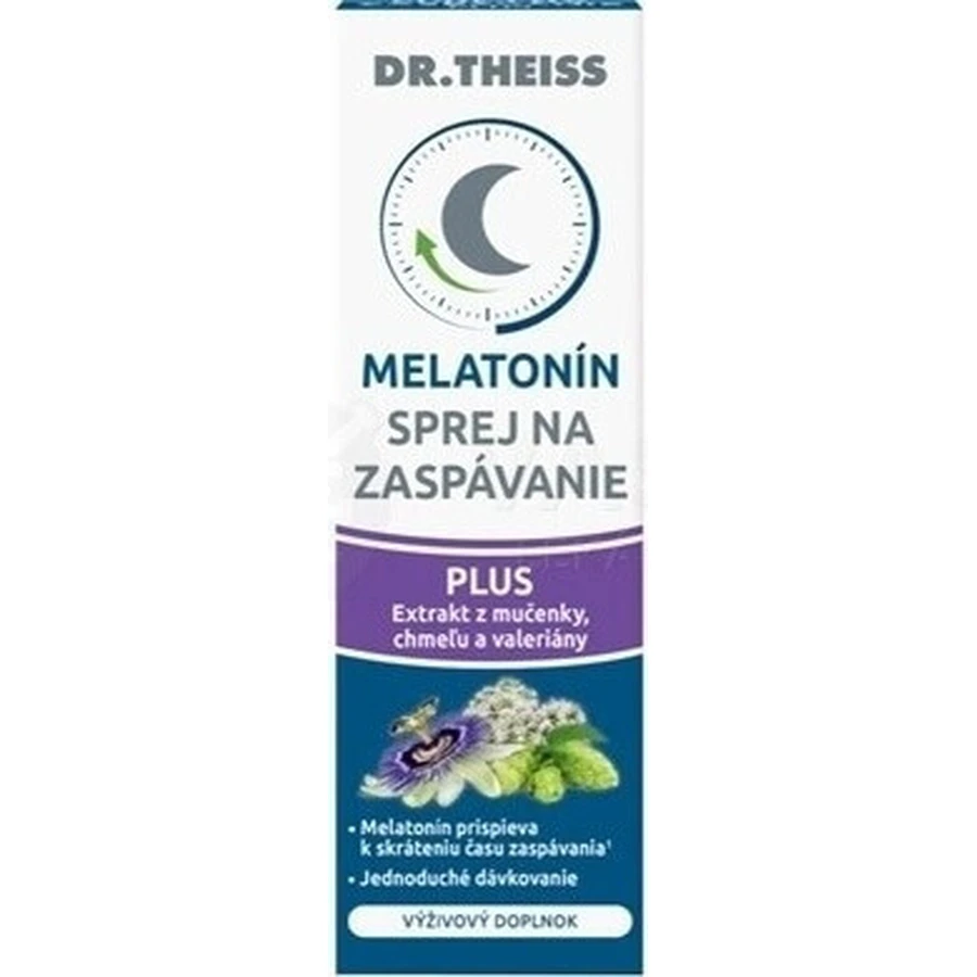 Dr. Theiss Melatonin Sleep Spray PLUS 1×20 мл, спрей з мелатоніном: ціни та характеристики
