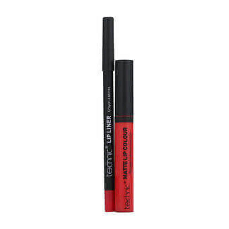 Technic Lip Kit Matte Lip Lipstick and Lip Liner Set Lady Bird Shade: цены и характеристики