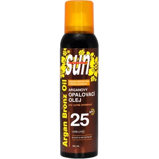 Sun Vital Сухое солнцезащитное масло с органическим аргановым маслом SPF 25 150 мл