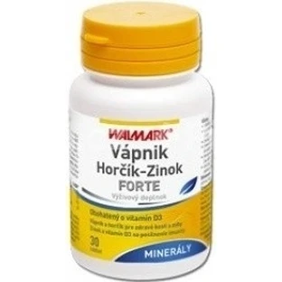 WALMARK Calcium Magnesium Zinc FORTE 1х30 шт, дієтична добавка з мінералами