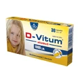 D-Vitum 1000 МО, вітамін D, для дітей від 3 років, 30 капсул, що закручуються