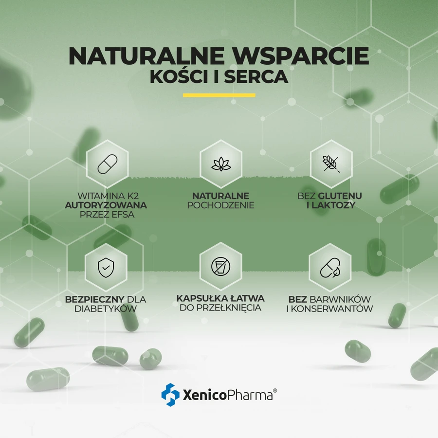 Менахинокс К2 200, 30 капсул: цены и характеристики