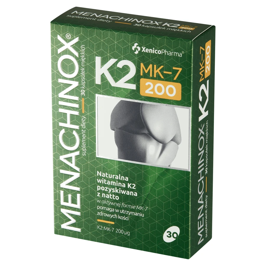 Менахинокс К2 200, 30 капсул: цены и характеристики