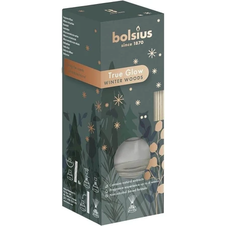 Ароматичні палички Bolsius True Glow Diffuser Winterwoods 1×45 мл, аромат для квартири: ціни та характеристики