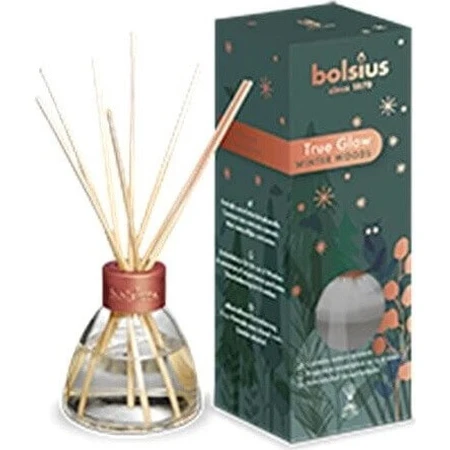 Ароматичні палички Bolsius True Glow Diffuser Winterwoods 1×45 мл, аромат для квартири: ціни та характеристики