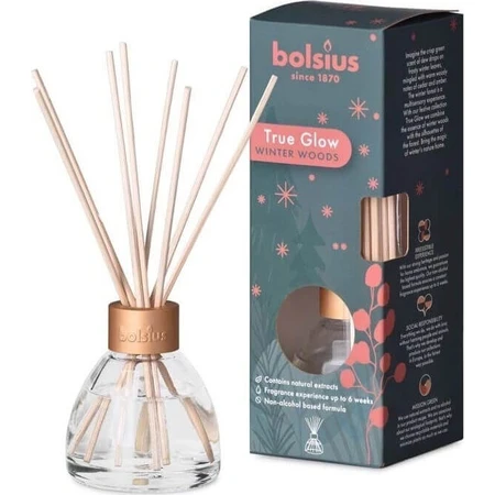 Ароматичні палички Bolsius True Glow Diffuser Winterwoods 1×45 мл, аромат для квартири: ціни та характеристики