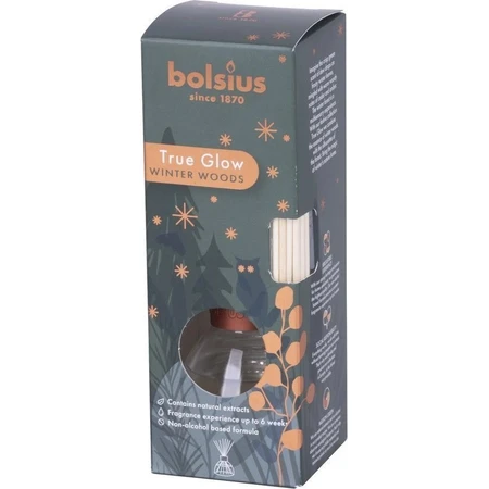 Ароматичні палички Bolsius True Glow Diffuser Winterwoods 1×45 мл, аромат для квартири: ціни та характеристики