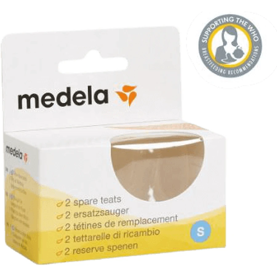Medela Соска для пустышки fai сменная veikost M 2 шт.: цены и характеристики